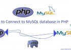 Connect to MySQL database in PHP