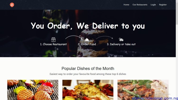 Simple online food ordering and management system in PHP