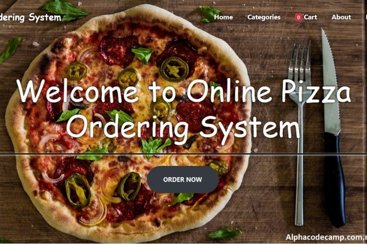 online pizza ordering system in PHP - Get Downloadable web project ...