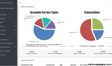 Online Banking System in PHP and MYSQL database