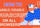 How to enable or disable JavaScript on all browsers